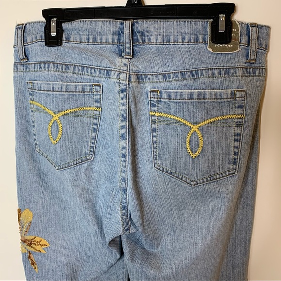 Z. Cavaricci Authentic Vintage Embellished Jeans - Picture 10 of 15